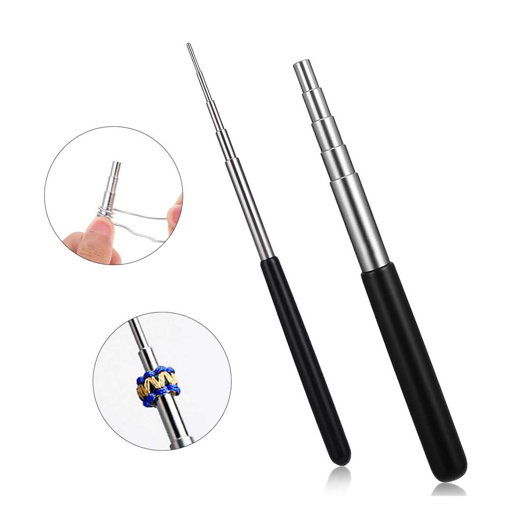 Stainless Steel Wire Winding Rod Set, Multiple Sizes Solid Steel Winding Bars for Jewelry Making, Wire Wrapping, Beading & DIY Crafts