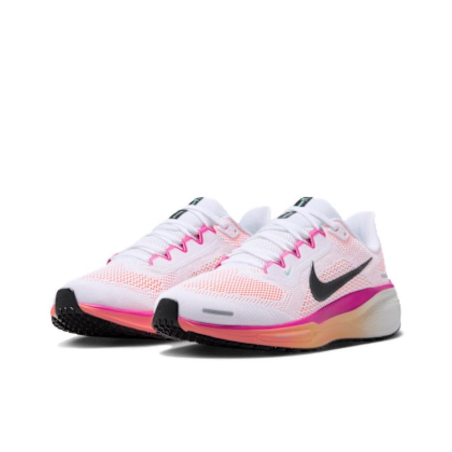 Nike Air Zoom Pegasus 41 Weiß Schwarz Feuerrosa Damen Sneaker Schwarz-Feuerrosa FD2723-120