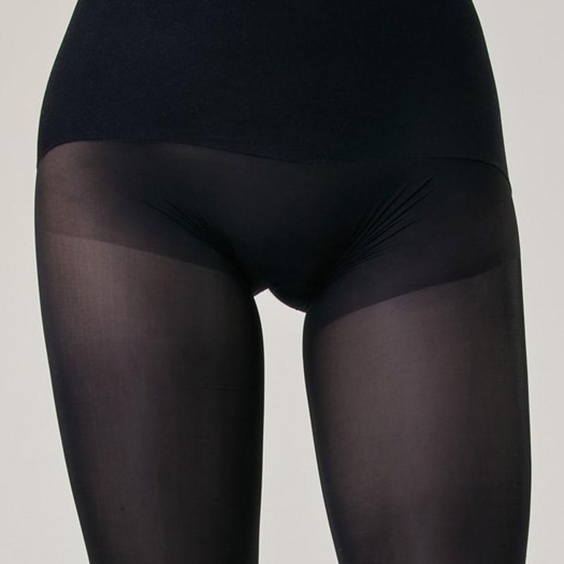 

HUGDAY [20 Denier] Y-Zone Free Stockings black