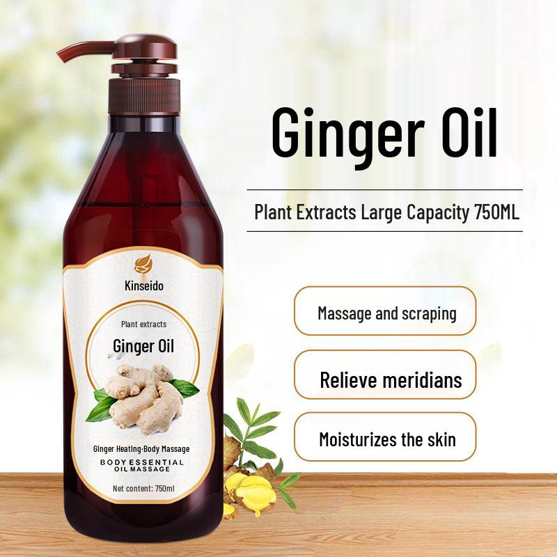 Rožių ir alyvuogių masažinis eterinis aliejus - 750 ml Naudojimui meridianų grožio salone, praturtintas senu imbieru