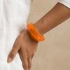Round Resin Bangle Europe American Style Exaggerated Bracelet Temperament Cuff Bangles  Girls