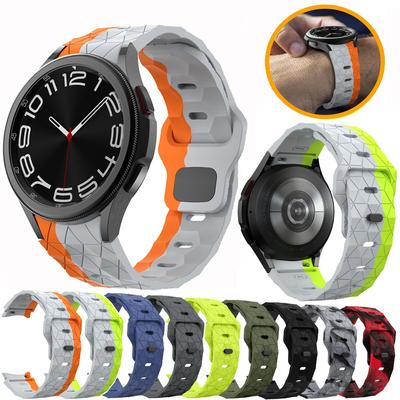 Silicone Strap for Samsung Galaxy Watch 6 4 Classic 5 Pro 44mm 40mm 47mm 43mm 42mm 46mm 45mm Bracelet Galaxy Watch 6 Watch4 Band