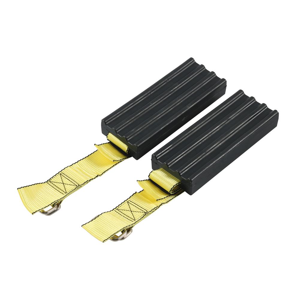 2 Stück Schnee Anti-Rutsch Reifenblöcke Schlamm Sand Reifen Traktionshilfe Schnee Schlamm Sand Reifenkettengurte zum Freikommen aus Schnee Schlamm Sand