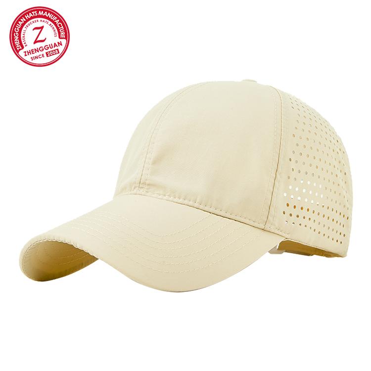 Women's & Men's Spring Summer UV Protection Baseball Cap Quick Drying Waterproof Duck Tongue Net Hat Breathable Nylon Material
