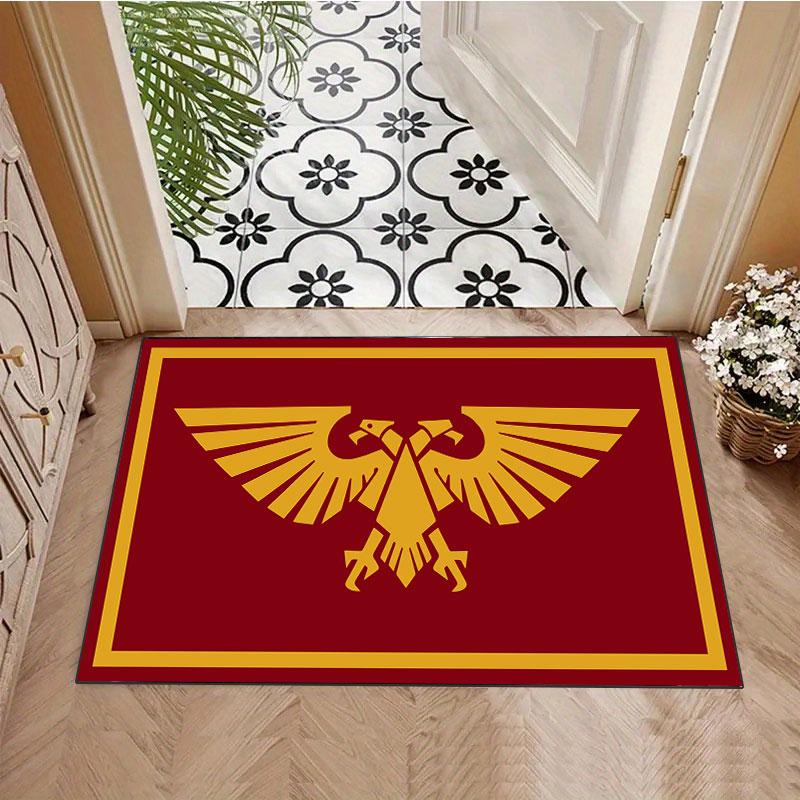 Imperial Fortress World Double-Headed Eagle Carpet, suitable for living room, bedroom, game room, computer room and home décor.