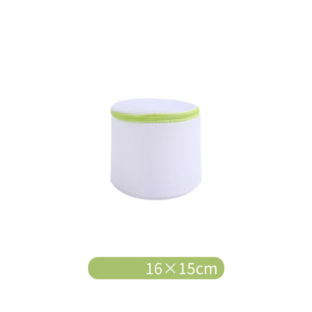 6 Stück Netz-Wäschebeutel Mantel BH Strumpf Waschen Tragbar Reise-Wäschebeutel Waschbeutel mit Reißverschluss Grün