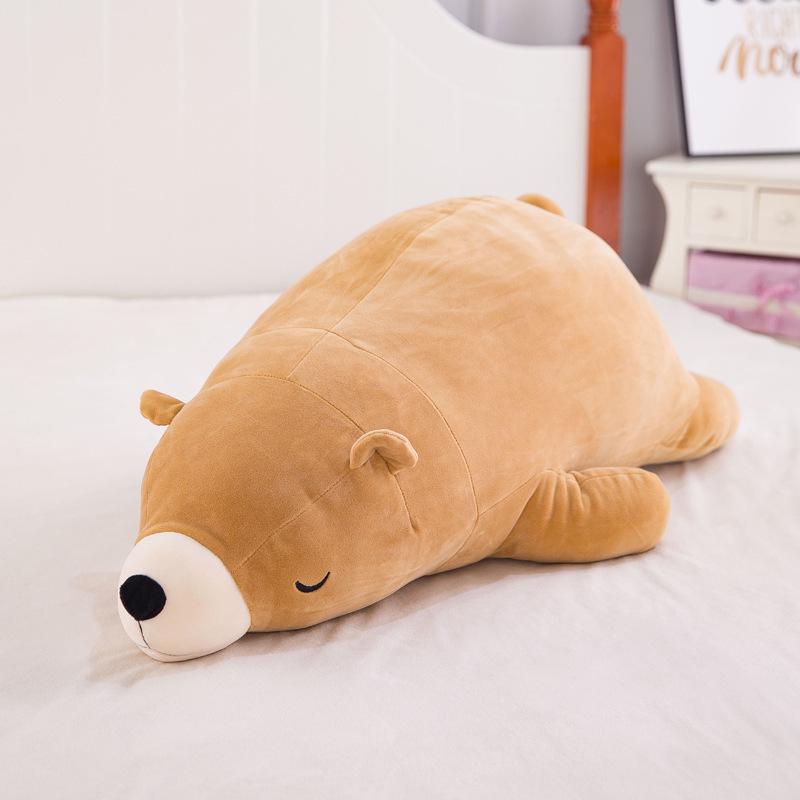 

Large Polar Bear Plush Toy Pillow - Soft, Cute, and Cuddly for Hugging and Sleeping 35 cm