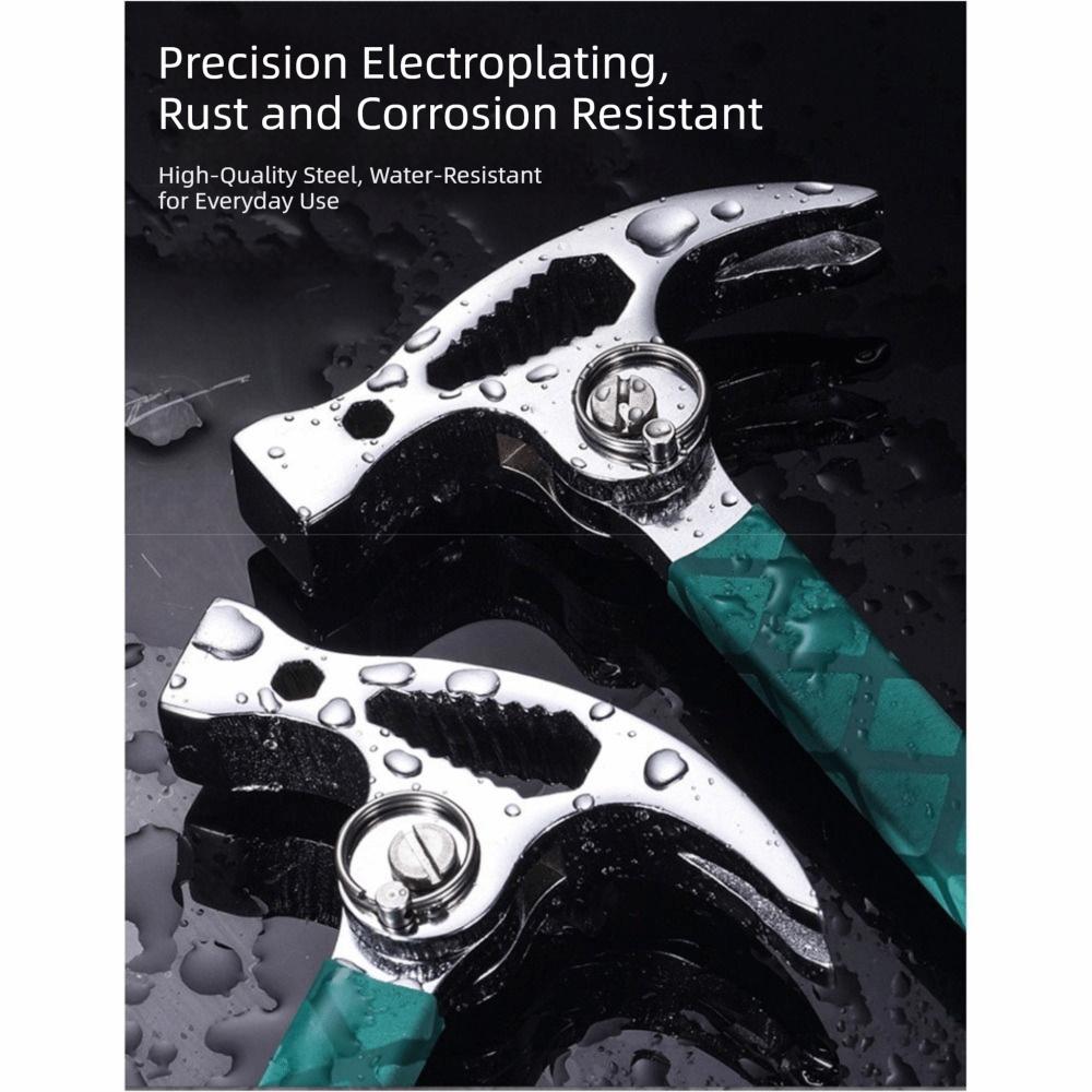 Folding Design Sheep Horn Hammer Sheep Horn Connected Wrench Pry Bar Nail Lifting  Pry Bar