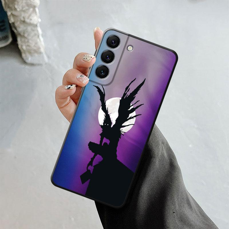 Pink Death Note Light Misa Phone Shell For Samsung Galaxy S23 S22 S21 S20 Fe Ultra S10 S9 S8 Plus Note 20ultra 10plus Case