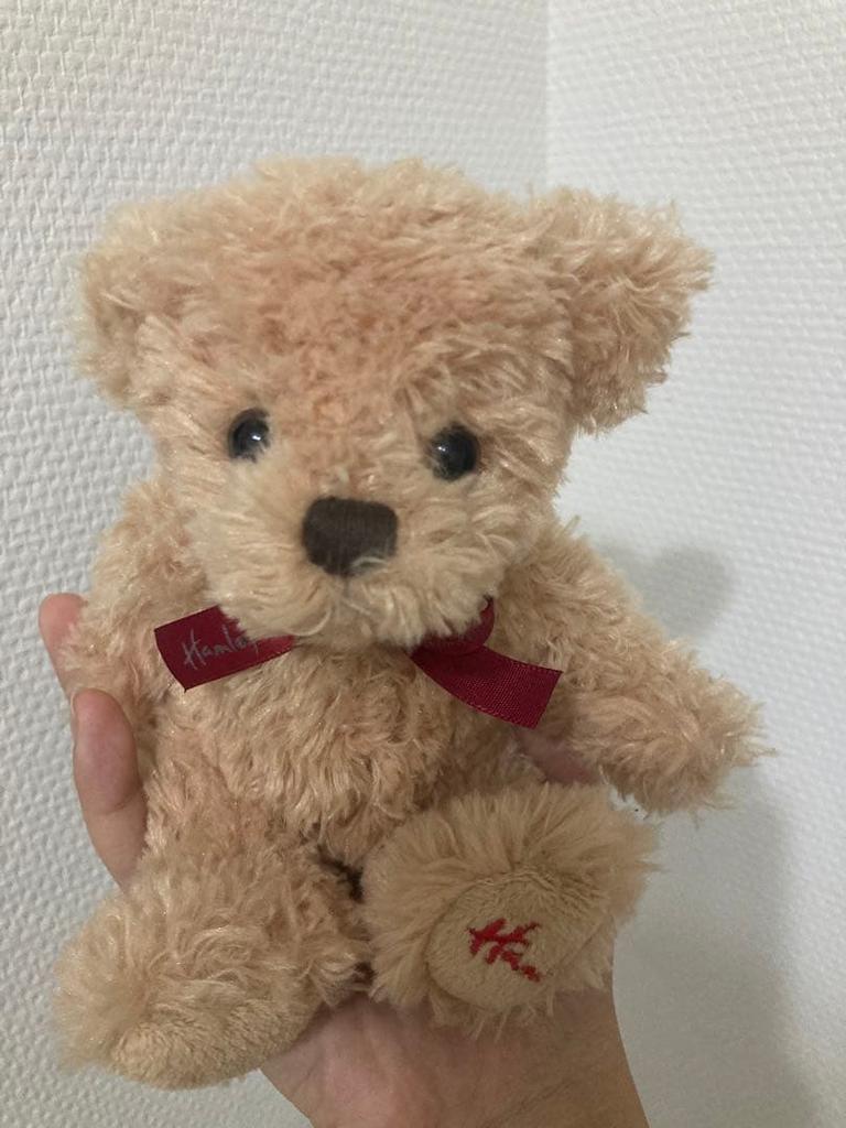 [USED] London Teddy Bear, Palm-sized, Hamleys, Artist, Plush Toy