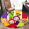 Teletubbies, Chair Mat Round Rug Office carpet,Non Slip, Suitable for Living Rooms, Bedrooms Decor1205052a