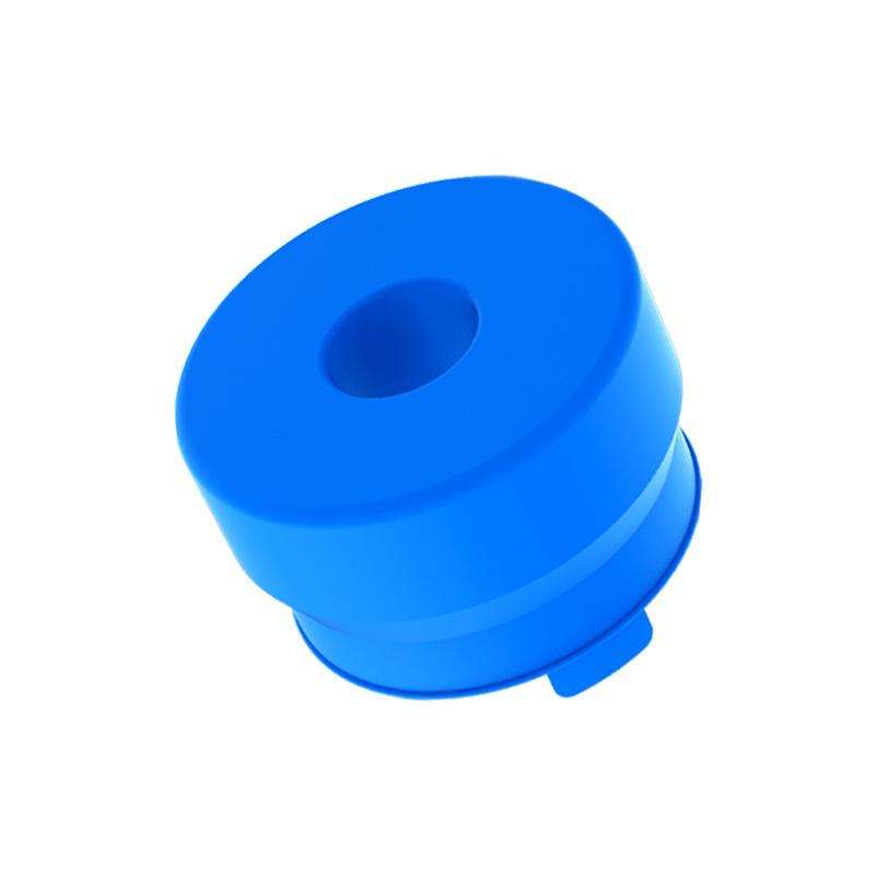55mm Universal Silicone Water Dispenser Cap For 5 Gallon Bottles Dust Proof Seal Lid Blue