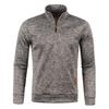 Herren Herbst/Winter Kragen Reißverschluss Strickpullover Slim Übergröße Leichtes Fleece Strickjacken