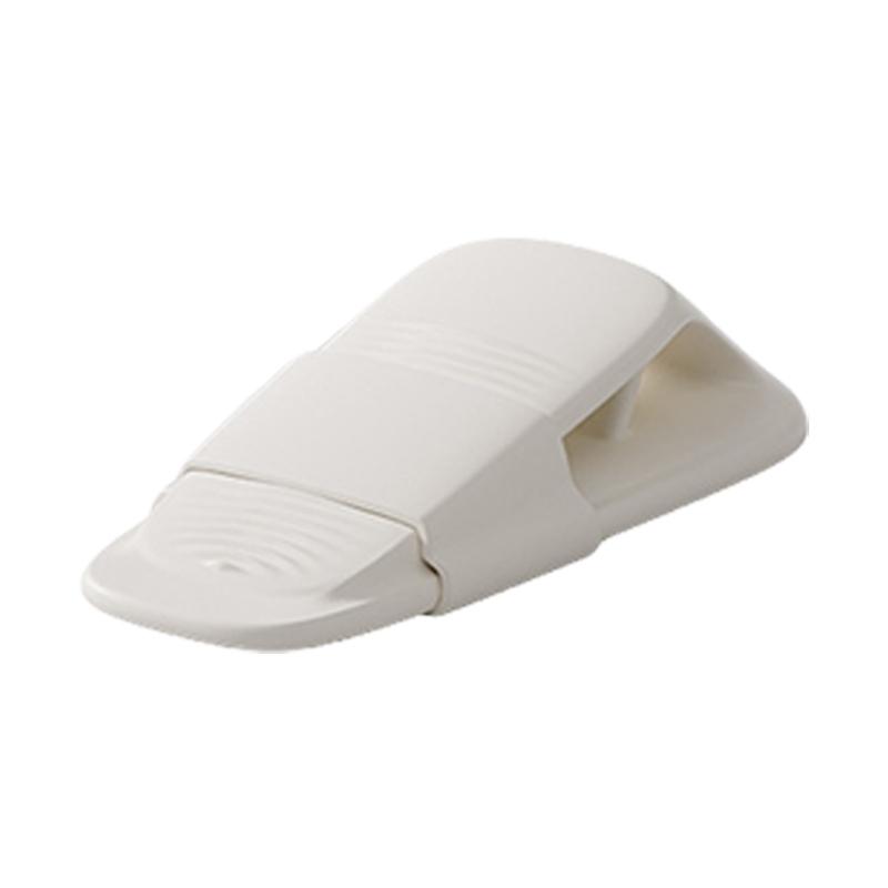 Space Saving Door Stoppers Windproof Silicone Door Wedge for Sliding Glass Door  Patioes Door  balconies  Entryways Security