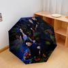 1PC Vampire Diaries Series Automatic Umbrella - Suitable Travel Outdoor Portable Umbrella Birthday Gift Daily Essentials