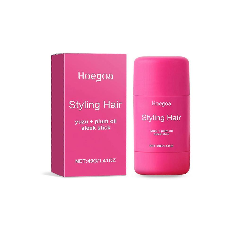 Limited time!!Hoegoa Wax Hair Stick - Curling, Dreadlock Styling, Hair Setting, Frizz Control, Fluffy Shine, Moisturizing, Portable Hair Wax Stick