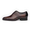 Wholesale High-Grade Leather Dress Shoes Italian Design Fashion Handmade Lace Up Business Formal Leather Shoes Genuine Leather