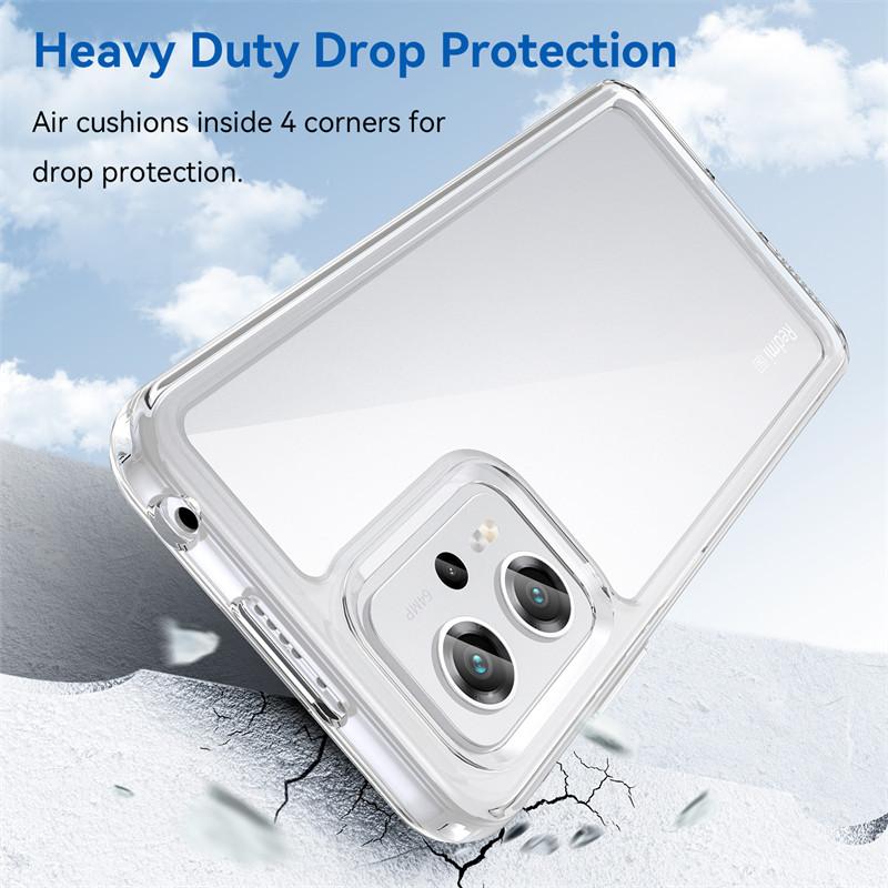For Xiaomi Poco X4 GT 5G Case Xiaomi Poco X4 GT Pro 5G Cover Shockproof Candy Hard TPU Protective Phone Back Cover Poco X4 GT 5G