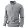 Outdoor Sports Quick Drying Clothes for Men Long-sleeved T-shirt for Men Medium-thick Half-zipper Sweatshirt Quick Drying Bottoming Shirt Autumn