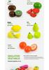 Qie Qie Le Kids' Educational Wooden Kitchen Toy Set: Magnetic Fruits & Vegetables for Ages 4-6