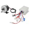 24V 250W Elektromotor-Kit Synchron-Getriebemotor mit Bürstenregler Ladegerät Schloss für Elektroroller Fahrräder