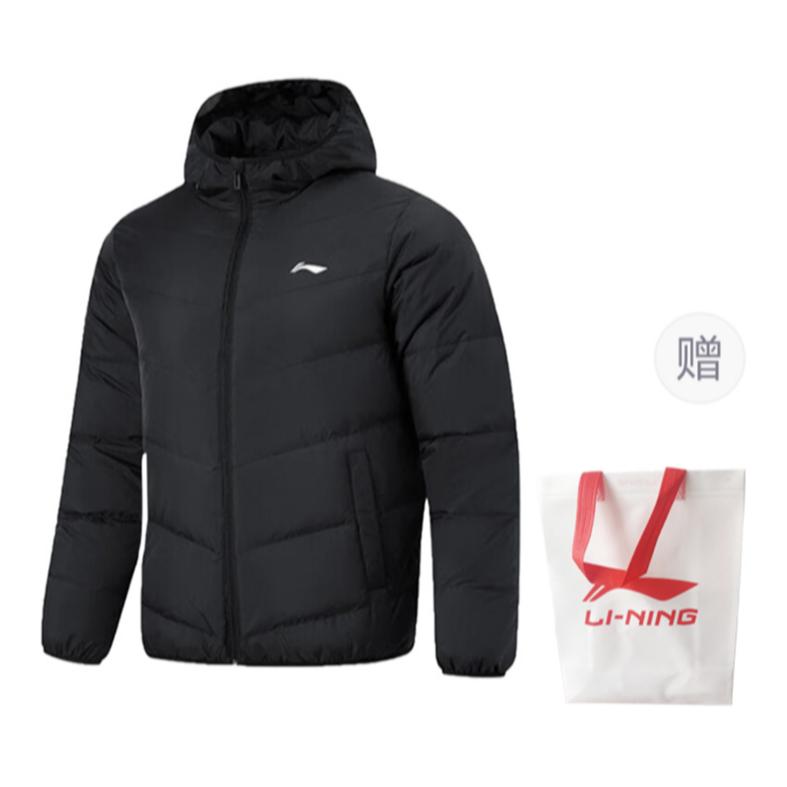 Li Ning Table Tennis Collection Down Jacket Unisex Black AYMU287-3