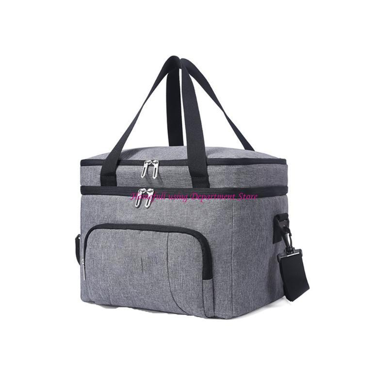  Lunch Bag Sturdy Water Resistant Oxfords Cloth for Work School Trip