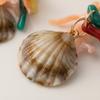 Dopamine Vacation Style Colorful Acrylic Corals Dangle Earrings for Women Bohemian Shell Pendant Earring Summer Beach Jewelry