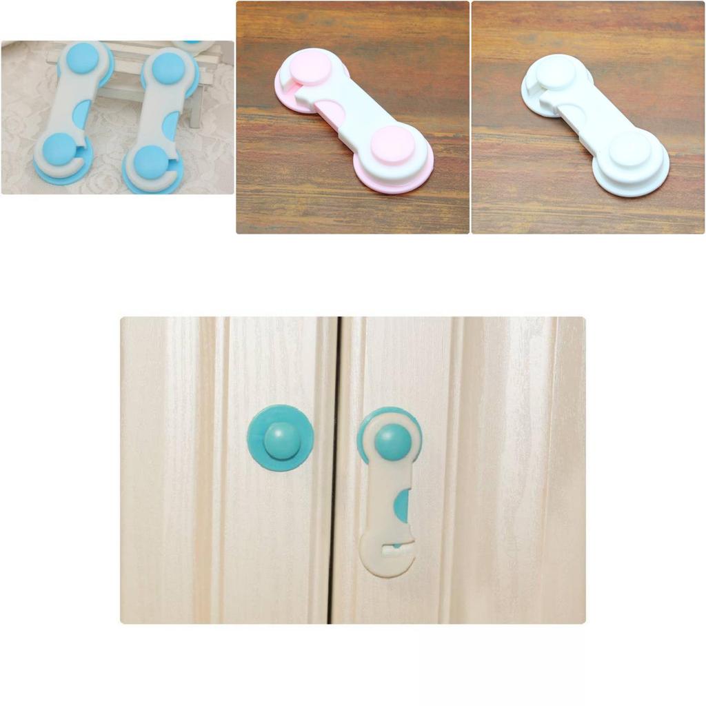 Kindersicherung für Schränke und Kühlschränke mit sicherem Design in Farboptionen