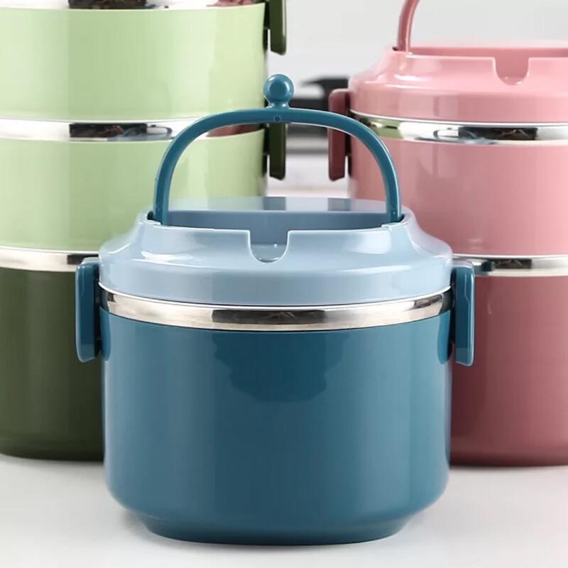 Ланч-бокс ZISHI из нержавеющей стали 304 с герметичной крышкой