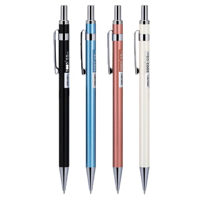 Deli S003 0.5mm Metal Mechanical Pencil (Pack of 12)