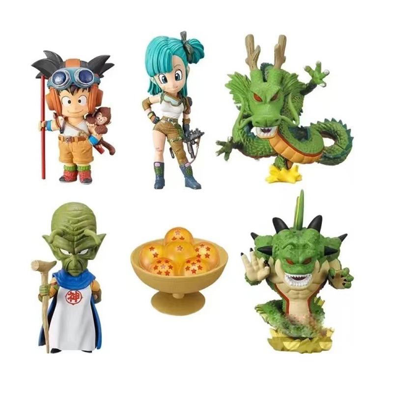 Dragon Ball Figure Bulma Porunga Namek Shenron Son Goku Kami Action Figures Pvc Statue Collection Model Toys Gifts 12cm