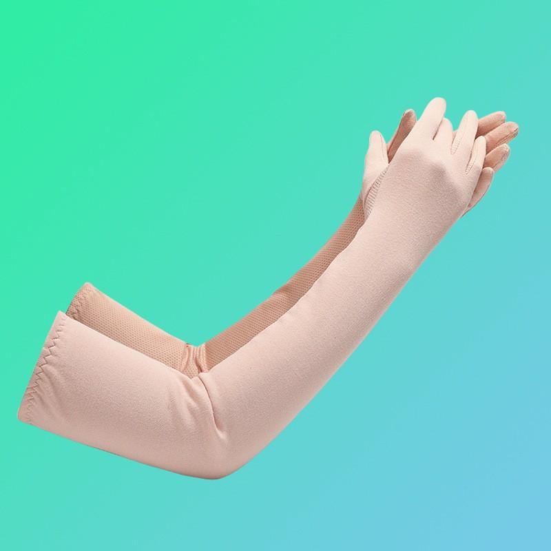 Sunscreen Gloves Summer Extended Arm Guards Women's Summer UV Protection Long Ice Sleeves Women's Cycling Outdoor Sleeves