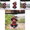 Cartoon Girl Acrylic Car Charm Halloween Special Car Interior Accessory For Travel And Gifts