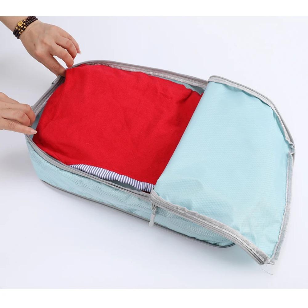 Compressible 4-Piece Set Business Travel Storage Bag Simple Fashionable Multi-Functional Vertical Waterproof Organizer Bag