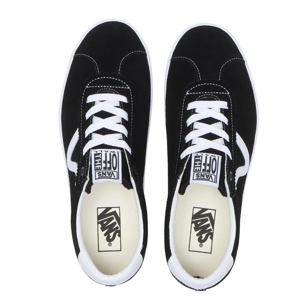 Vans Sports Low Black White Vn000cqrbzw Black White