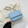 Chain bag women's autumn new small square bag fashionable and simple shoulder bag casual messenger bag women's bag