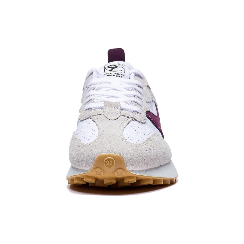 Li Ning Fangyuan Classic Synthetic Leather Slip Resistant Abrasion Resistant Low top Sports Casual Shoes Men's AGCT047-4