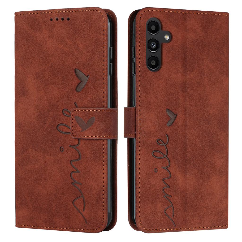 For Samsung Galaxy A17 5G/A17 4G/A26 5G/A16 5G/A16 4G Case Viewing Stand PU Leather Phone Cover Imprinted Pattern
