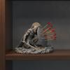 Spartan Warrior Statue Toothpick Holder Creative Greek Figurine Resin Desktop Decor for History Collectors Home Gift
