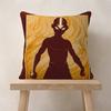 AvatarDe Legende van Aang Gezocht Retro Kussen Cadeau Huis Kantoor Decoratie Slaapkamer Bank Auto Kussenhoes Hoes x
