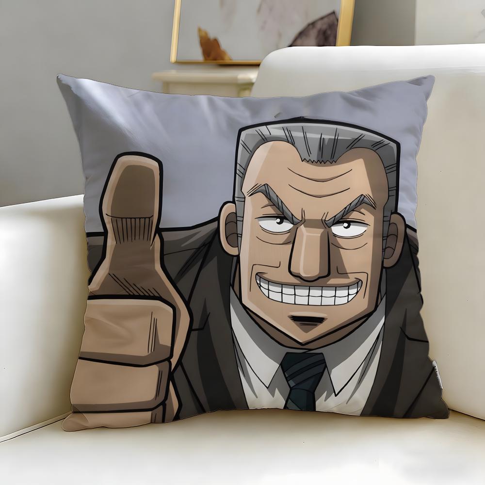 

comedy anime Mr Tonegawa Cushion Cover Soft EasyWash Pillow Case Versatile for Couch Bed Travel and Office 30X30cm