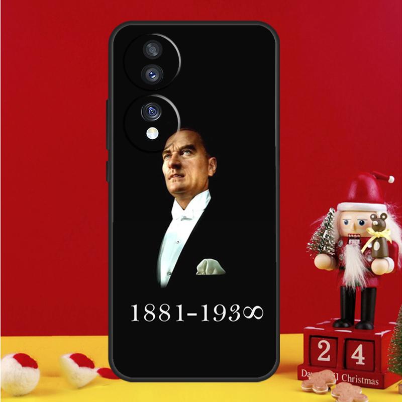 Mustafa Kemal Ataturk Case For Honor Magic V5 5 6 7 Pro Honor X9b X9c X9a X8a X8b X7a 50 70 90 200 400 Lite Cover