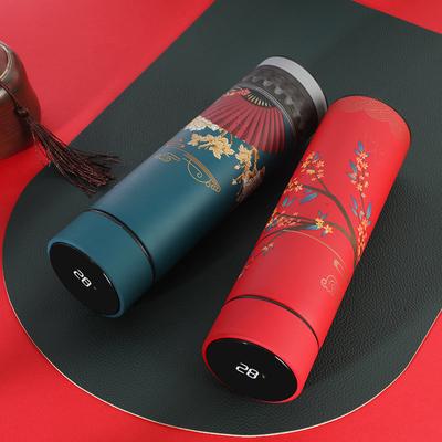 Thermos Ins Wind Stainless Steel Cups for Boys and Girls Gift Cups304 Smart Thermos Ins Wind Stainless Steel Cups for Boys and Girls Gift Cups