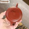 181Ml Classic Yixing Purple Clay Teapots Handmade Open Oven Pot Raw Ore Zhu Mud Tea Soaking Kettle With Filter Zisha Set For