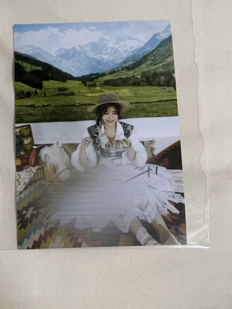 

[Б/У] fromis_9 Hayoung 9way билет фото с автографом