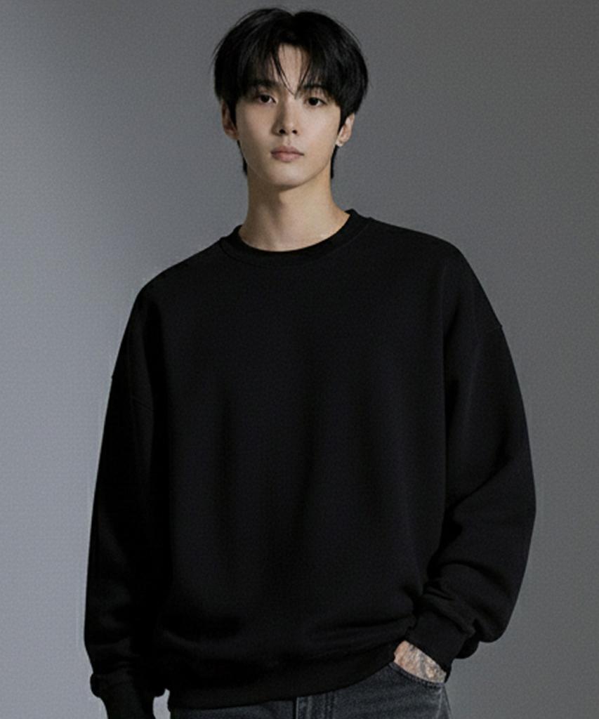 VANNWORKS Compose Sweatshirt (Mvls001) Black (Type A)