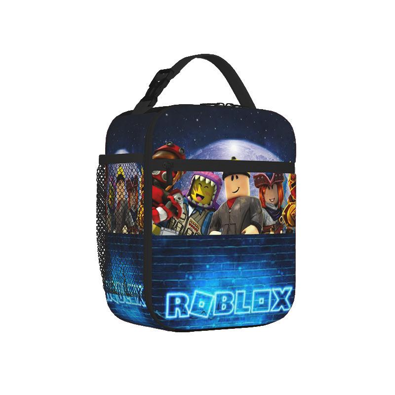 Bolsa Térmica de Dibujos Animados Bolsa de Almuerzo Portátil Fiambrera Infantil Bolsa de Hielo Antisalpicaduras Bolsa Térmica