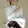 Mao Ren Women's Thermal Half-High Collar Base Layer Sweater