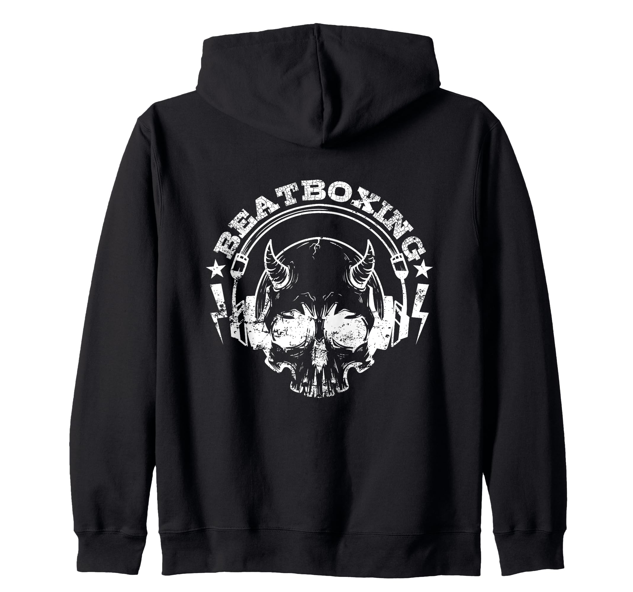 

Beat Boxing works without a zip hoodie microphone.